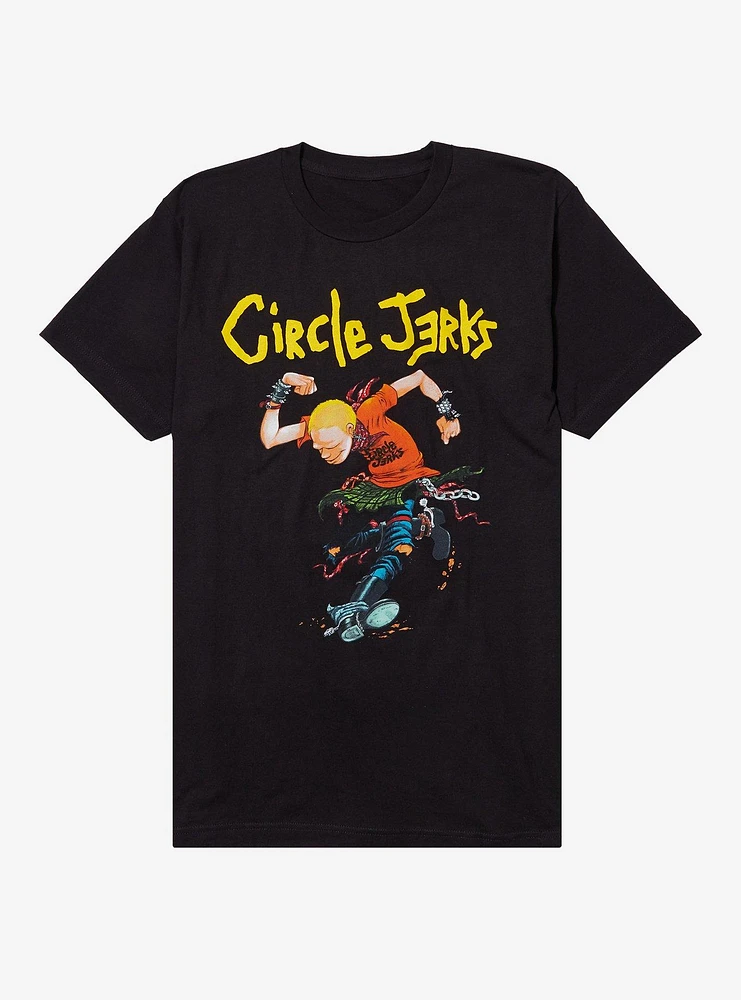 Circle Jerks Running Man T-Shirt