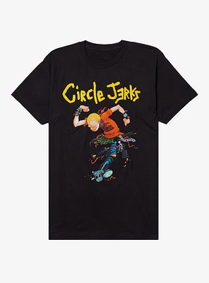 Circle Jerks Running Man T-Shirt