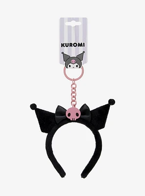 Kuromi Mini Headband Key Chain