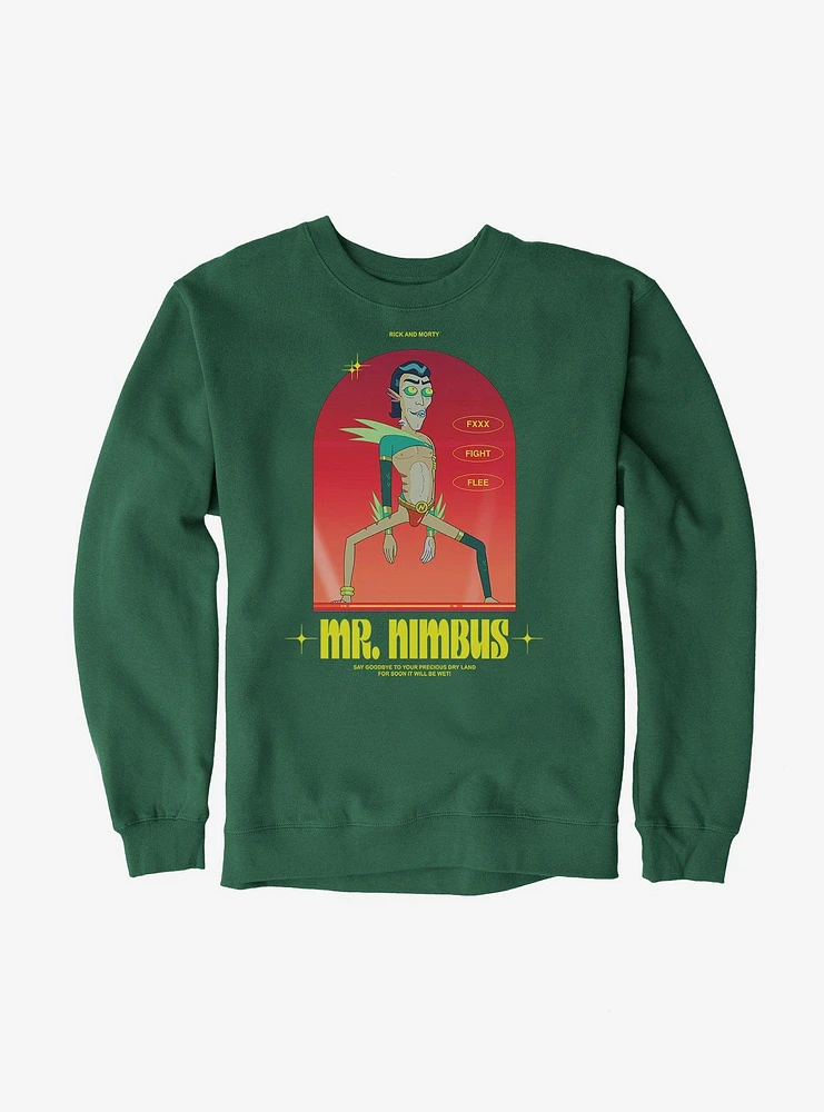 Rick And Morty Mr. Nimbus Sweatshirt