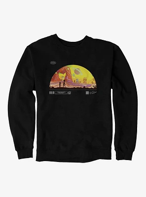 Rick And Morty Walking On A Planet Sweatshirt