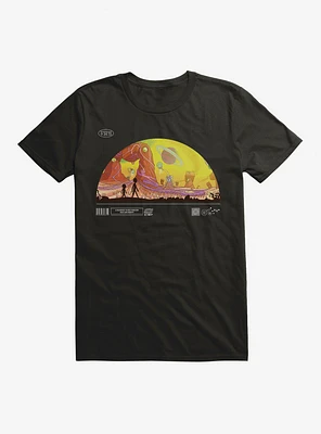 Rick And Morty Walking On A Planet T-Shirt