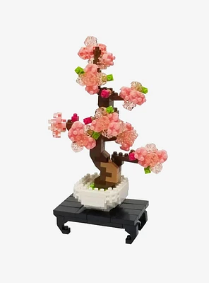 Kawada Culture Nanoblock Sights to See Series Sakura Bonsai Building Kit