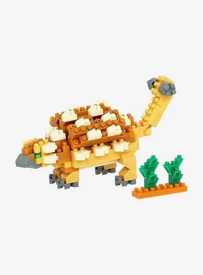 Kawada Nanoblock Dinosaurs Collection Series Ankylosaurus Build Kit