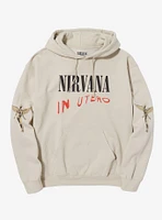 Nirvana Utero Beige Hoodie