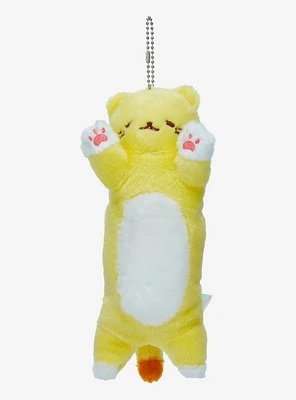 Long Cat Plush Key Chain