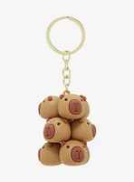 Capybara Heads Key Chain