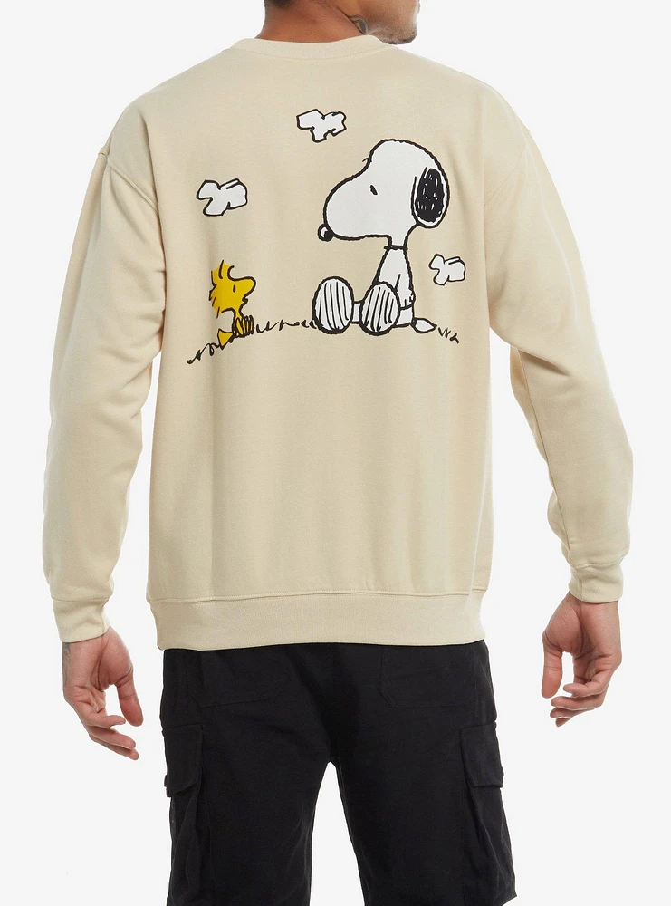 Peanuts Woodstock & Snoopy Two-Sided Sweatshirt