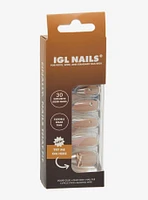 IGL Nails Pink Bow Press On Nails