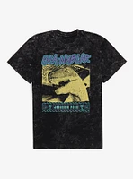 Jurassic Park Retro Raptor 1993 Mineral Wash T-Shirt