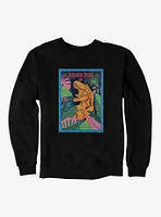 Jurassic Park Retro Jungle Poster Sweatshirt