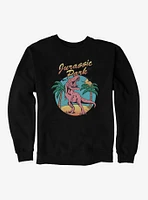 Jurassic Park T-Rex Beach Sweatshirt