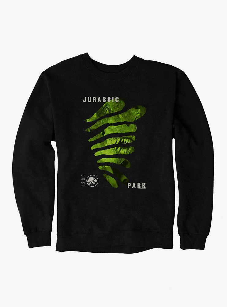 Jurassic Park T-Rex Bite Marks Sweatshirt