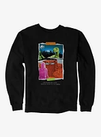 Jurassic Park Dinosaurs Eat Man Woman Inherits The Earth Sweatshirt