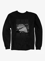 Jurassic Park They Are Real Sweatshirt