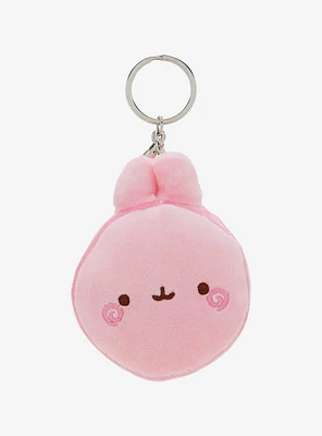 Aurora Molang Pink Macaron Plush Key Chain