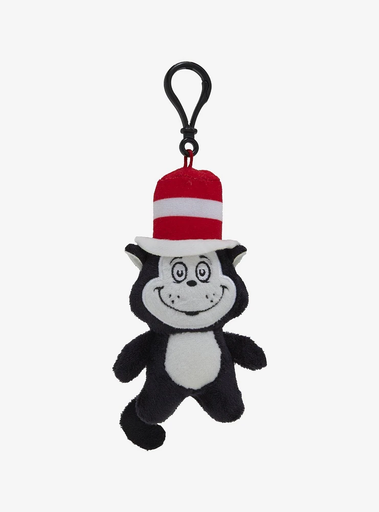 Aurora Dr. Seuss The Cat In The Hat Plush Key Chain