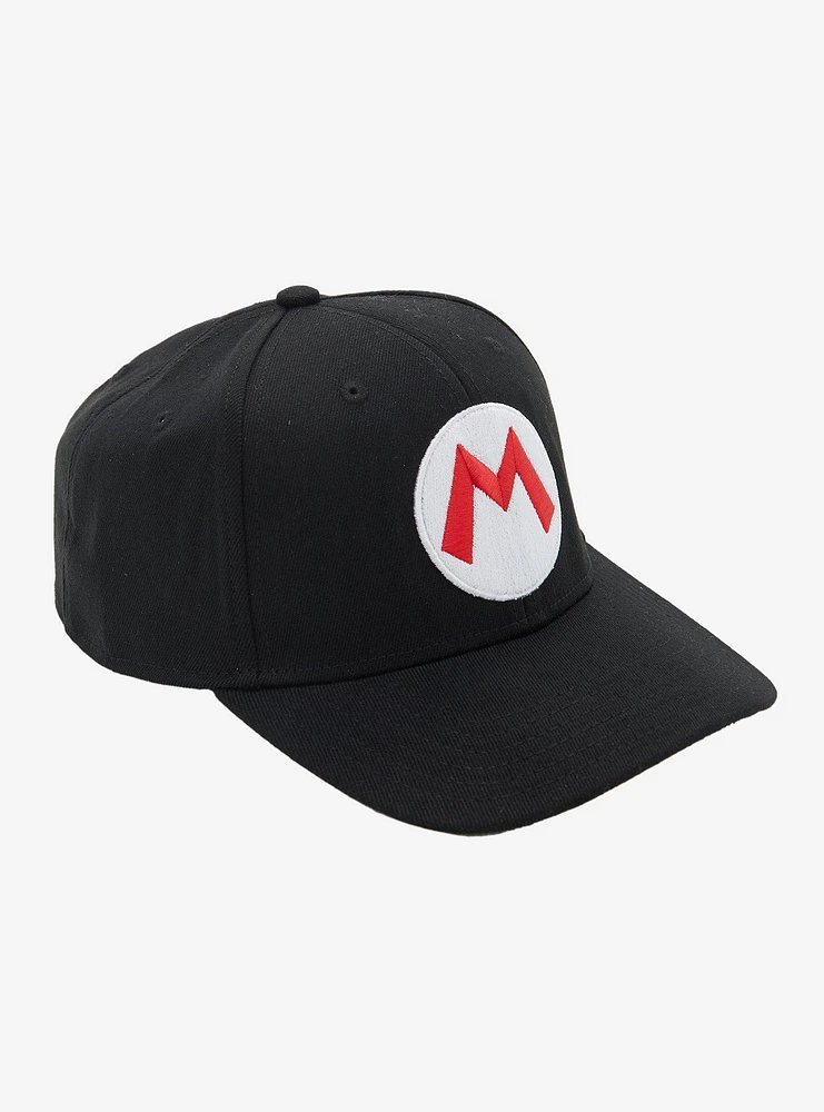 Super Mario Logo Icons Snapback Hat