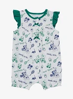 Disney Minnie Mouse Tennis Allover Print Infant One Piece