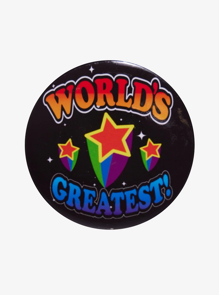 World's Greatest 3 Inch Pin