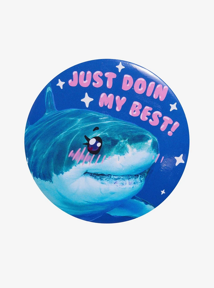 Shark My Best 3 Inch Pin