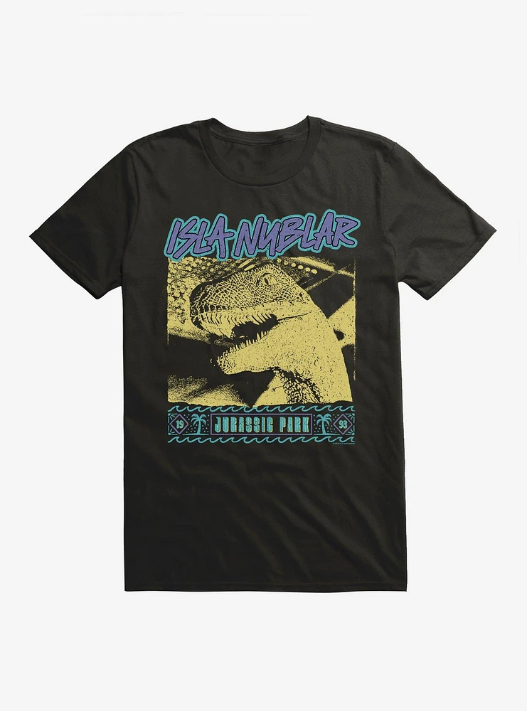 Jurassic Park Retro Raptor 1993 T-Shirt