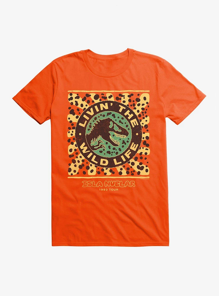 Jurassic Park Livin' The Wild Life T-Shirt