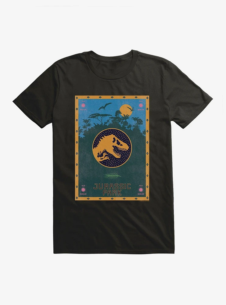 Jurassic Park Retro Poster T-Shirt