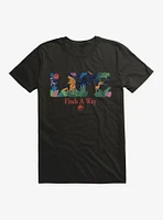 Jurassic Park Life Finds A Way T-Shirt