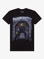 Rock Rebel Universal Monsters Frankenstein Chair T-Shirt