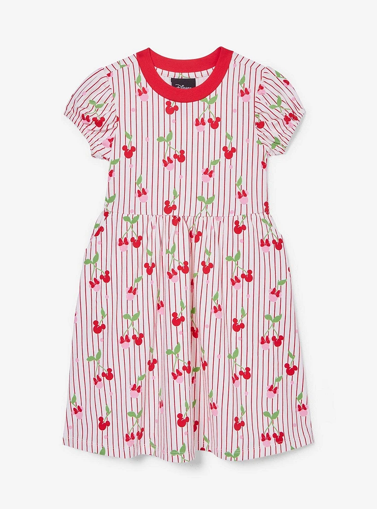 Disney Mickey & Minnie Cherry Silhouette Toddler Dress — BoxLunch Exclusive