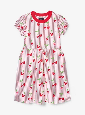 Disney Mickey & Minnie Cherry Silhouette Toddler Dress — BoxLunch Exclusive