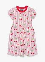 Disney Mickey & Minnie Cherry Silhouette Toddler Dress — BoxLunch Exclusive