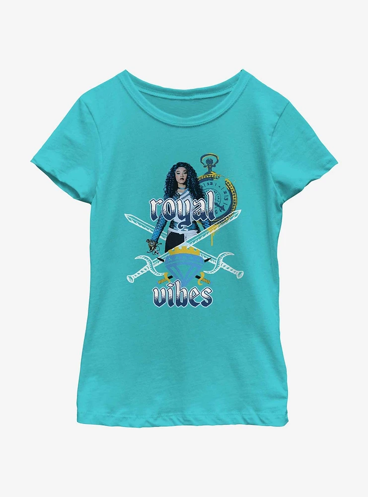 Disney Descendants Royal Vibes Swords Youth Girls T-Shirt