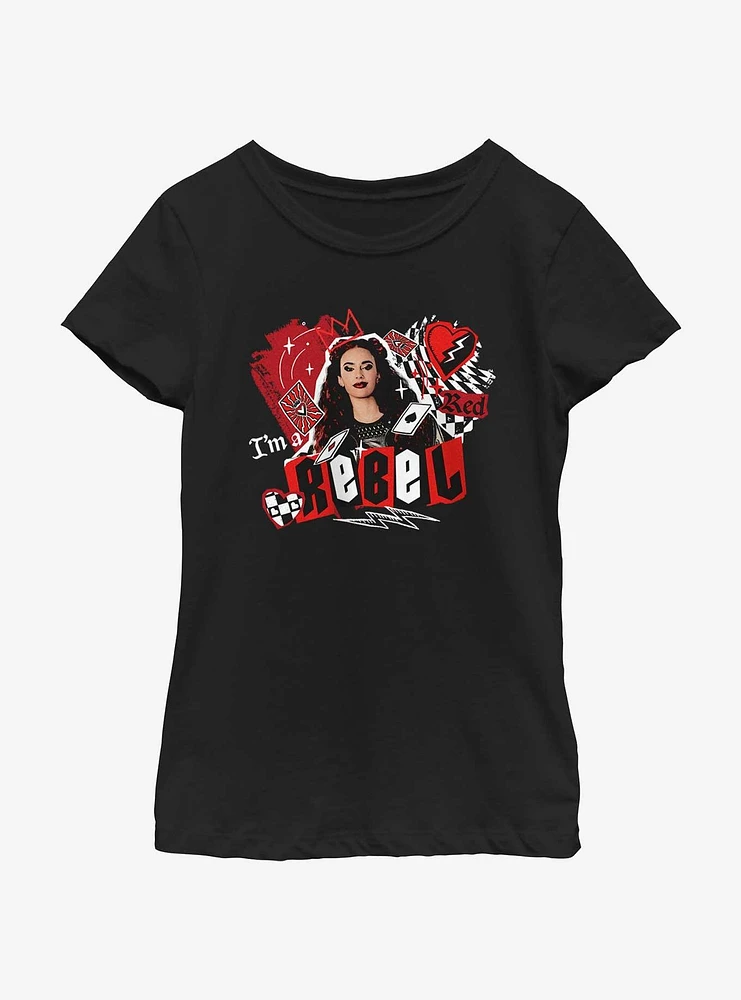 Disney Descendants Red The Rebel Youth Girls T-Shirt