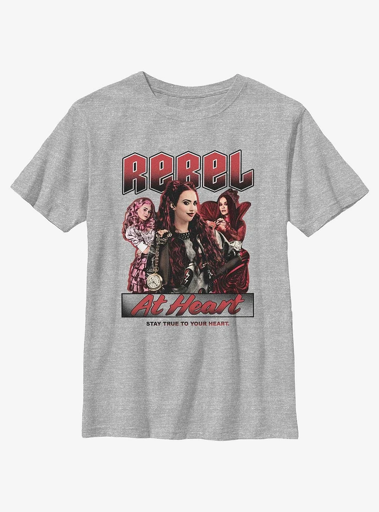 Disney Descendants Rebel At Heart Youth T-Shirt