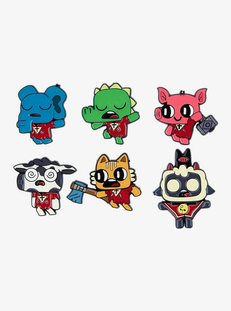 Cult Of The Lamb Game Character Blind Box Enamel Pin