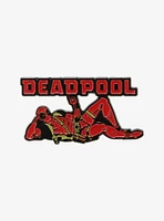 Marvel Deadpool Lying Down Enamel Pin