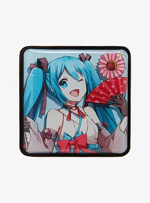 Hatsune Miku Fan Enamel Pin