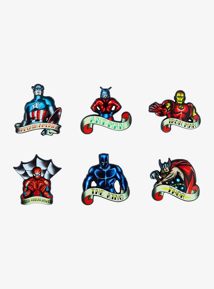 Marvel Tattoo Blind Box Enamel Pin