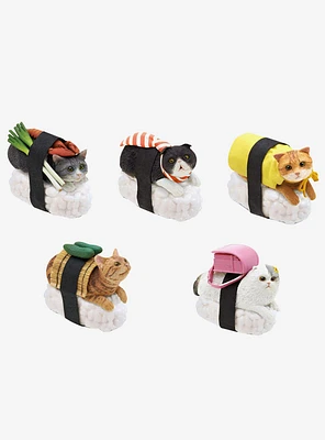 Kitan Club Sushi Cat Blind Box Key Chain