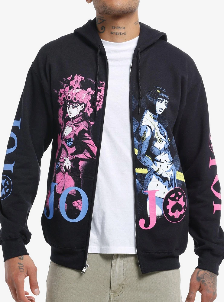 JoJo's Bizarre Adventure Gio & Bruno Split Hoodie