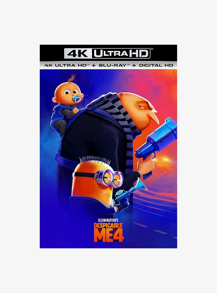 Despicable Me 4 Ultra HD & Blu-Ray Disc