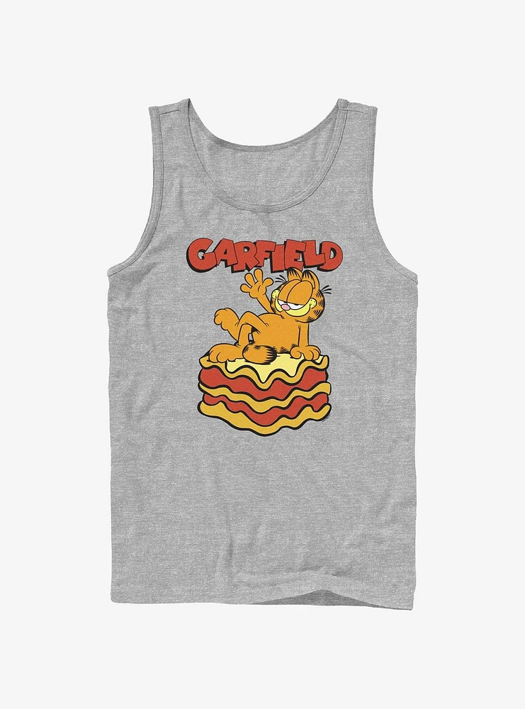 Garfield King Of Lasagna Tank