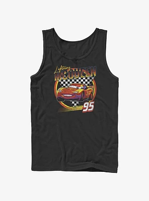 Disney Pixar Cars Lightning Mcqueen Vintage Race Tank