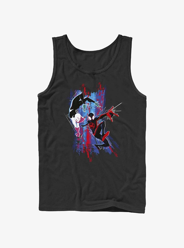 Marvel Across The Spiderverse Spider-Man & Spider-Gwen Tank