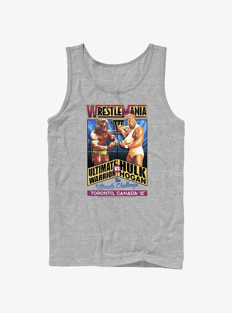 WWE Wrestlemania VI Ultimate Warrior Vs Hogan Tank