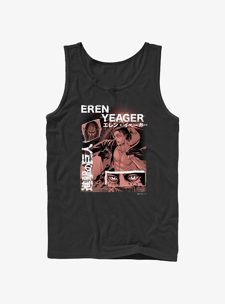 Attack on Titan Eren Yeager Collage Tank