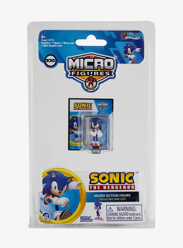 World's Smallest Sonic The Hedgehog Micro Figure