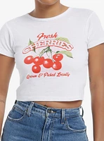 Fresh Cherries Girls Baby T-Shirt